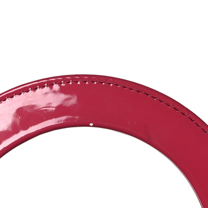 Christian Dior Patent Cannage Large Lady Dior Fuchsia 15 of 16