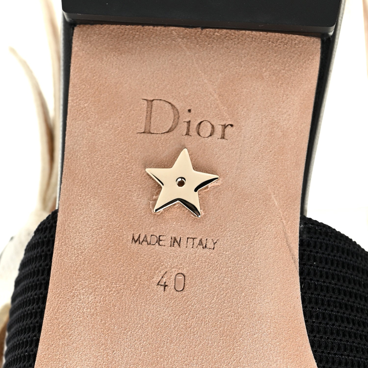 Christian Dior Technical Canvas Ribbon J'Adior Slingback Ballet Flats 40 Black 18 of 28