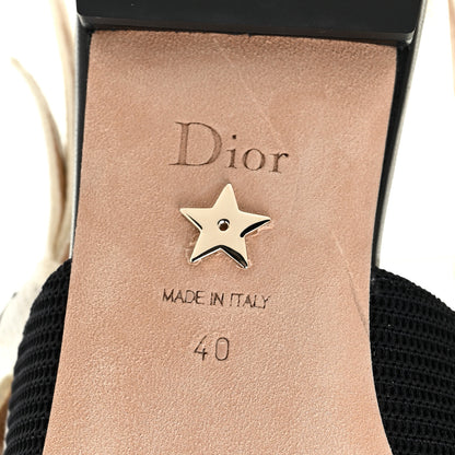 Christian Dior Technical Canvas Ribbon J'Adior Slingback Ballet Flats 40 Black 18 of 28