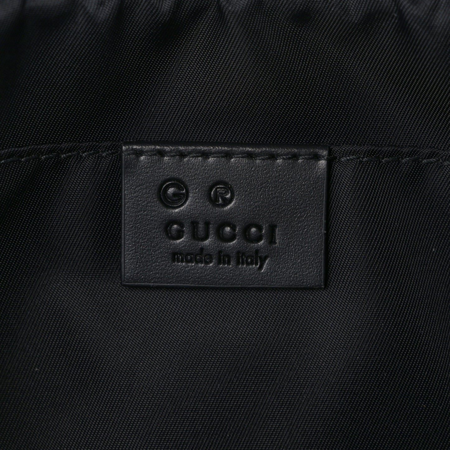 Canvas Web Slim Belt Bag Black