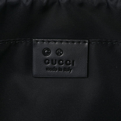 Gucci Canvas Web Slim Belt Bag Black 6 of 10