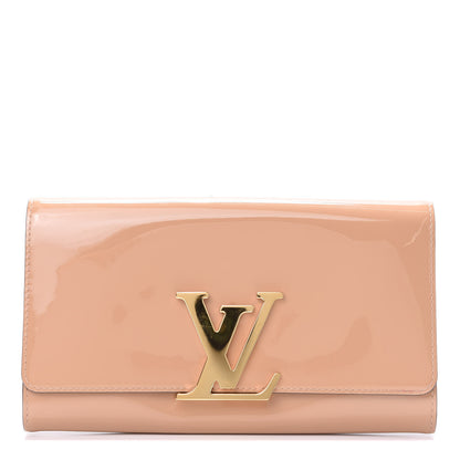 Louis Vuitton Patent Louise Clutch Nude 1 of 12
