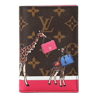 Louis Vuitton Monogram 2017 Christmas Animation Passport Cover 1 of 7
