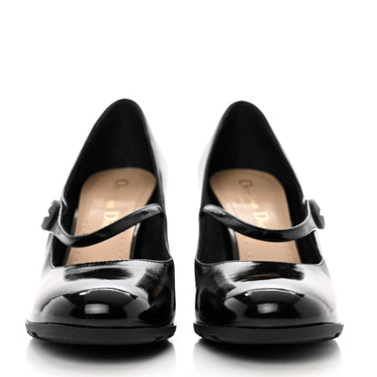 Christian Dior Patent Mary Jane Pumps 36.5 Black 2 of 8
