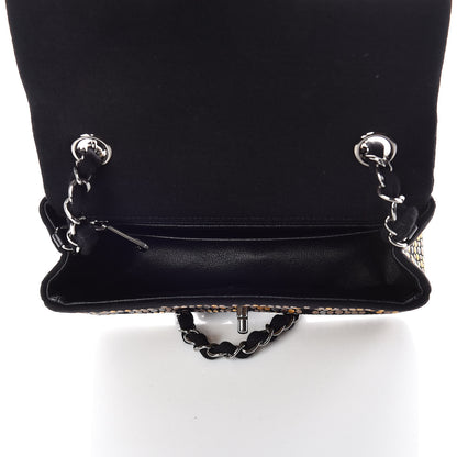 Chanel Jersey Embellished Mini Flap Black 7 of 10