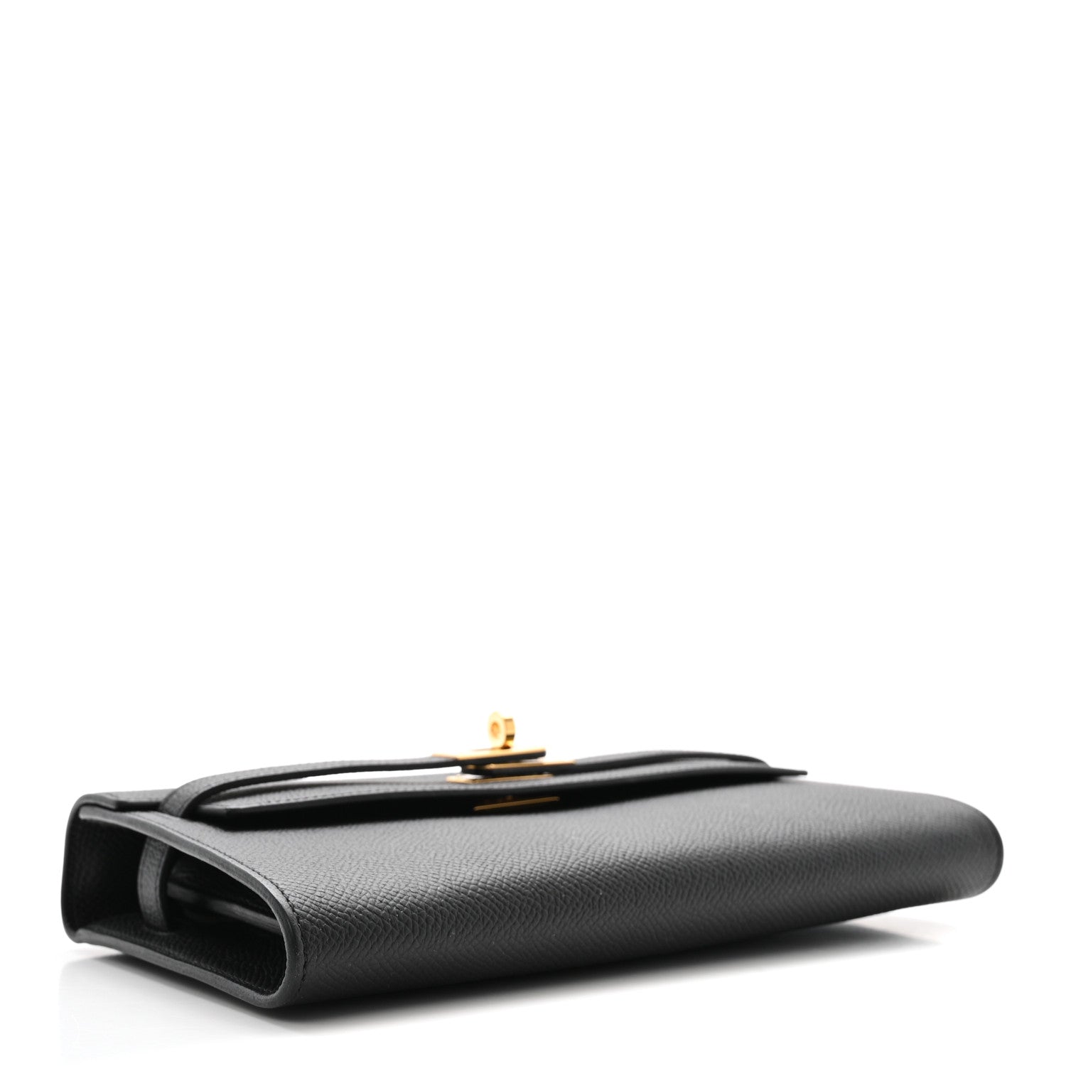 Hermes Epsom Kelly Wallet To Go Black 4 of 9