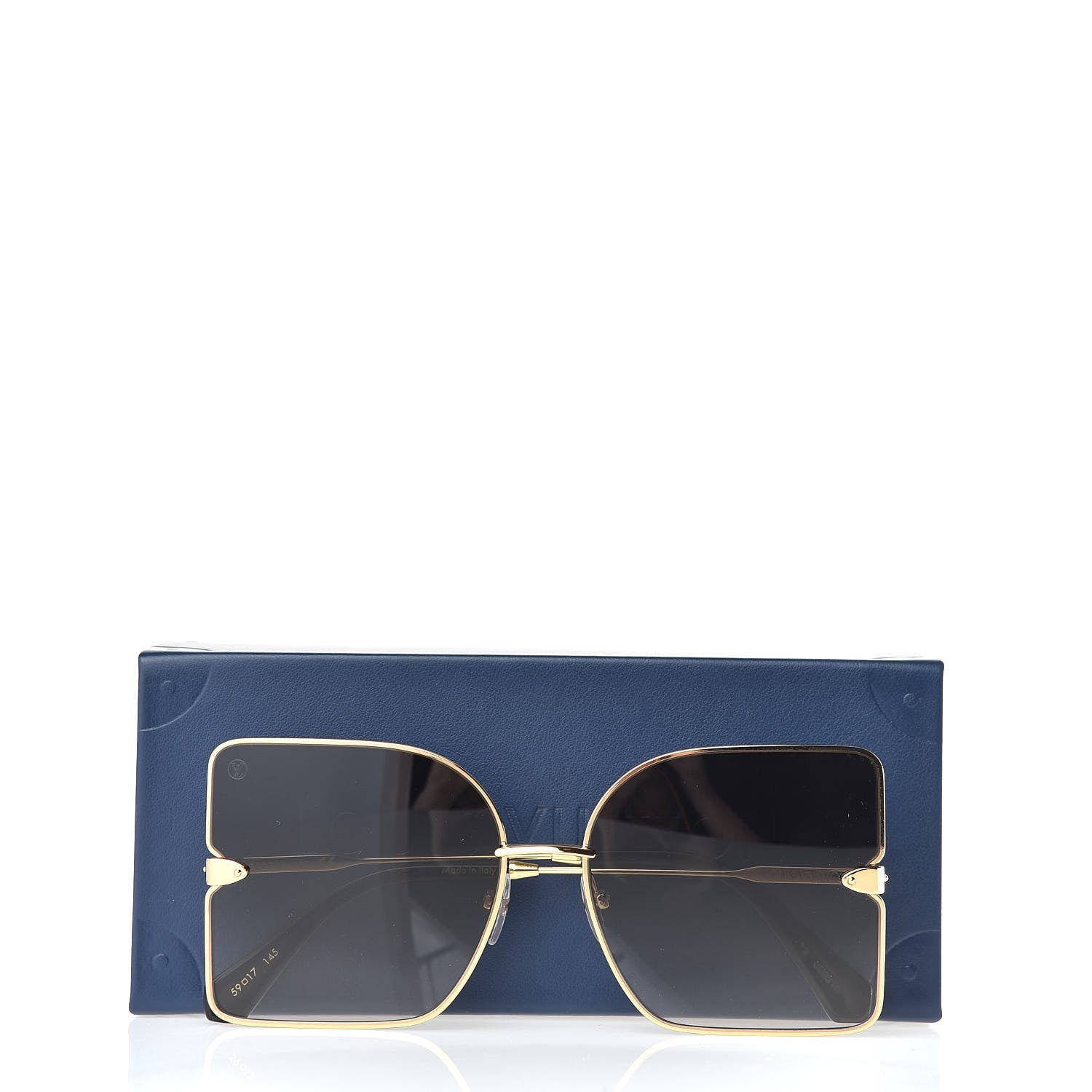 Louis Vuitton Metal Le Magnifique Sunglasses Z1307W Black 9 of 9