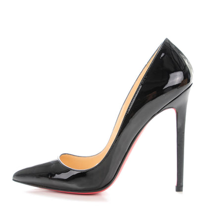 Christian Louboutin Patent Pigalle 120 Pumps 35 Black 1 of 7