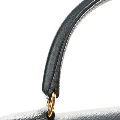 Hermes Courchevel Kelly Sellier 28 Bleu Marine 15 of 18