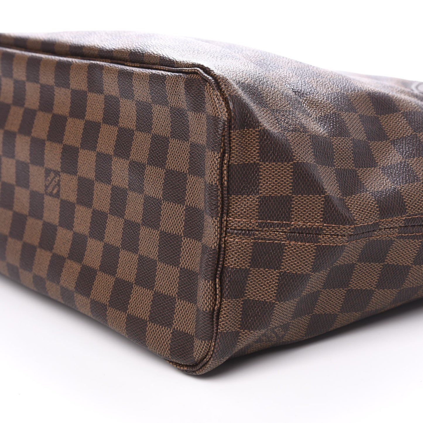 Damier Ebene Neo Neverfull MM Rose Ballerine