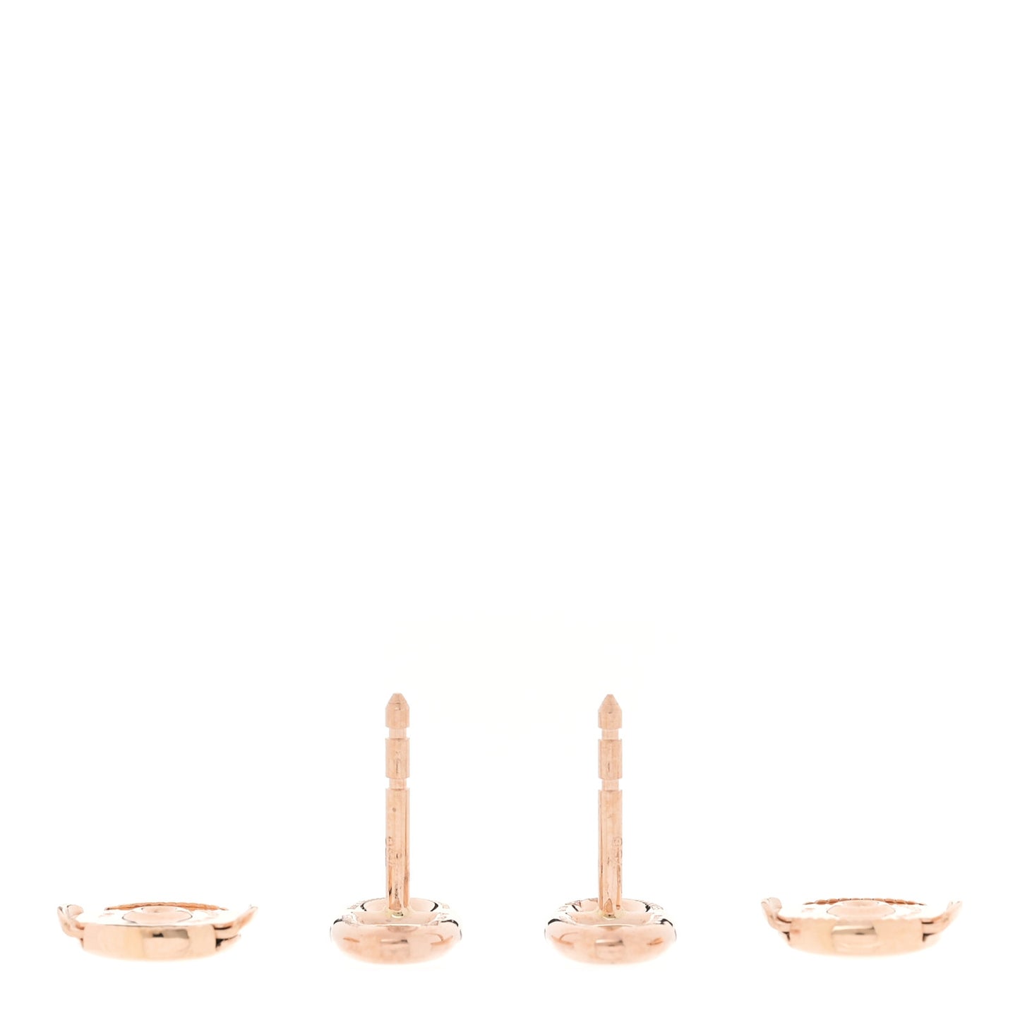 18K Rose Gold TPM Farandole Stud Earrings