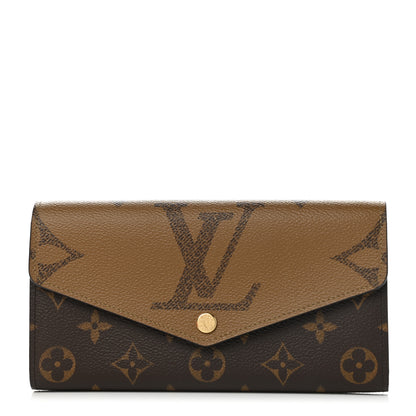 Louis Vuitton Reverse Monogram Giant Sarah Wallet 1 of 7