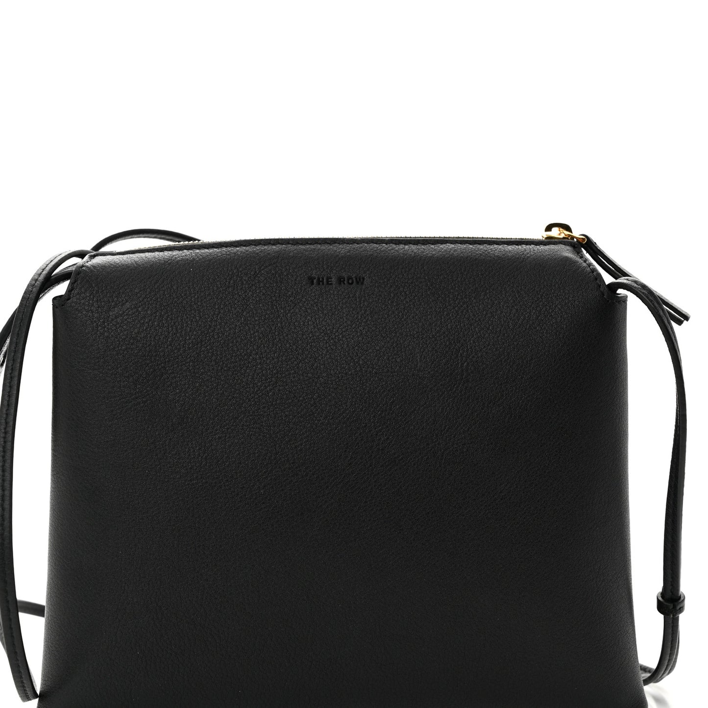 Grained Calfskin Mini Nu Twin Bag Black