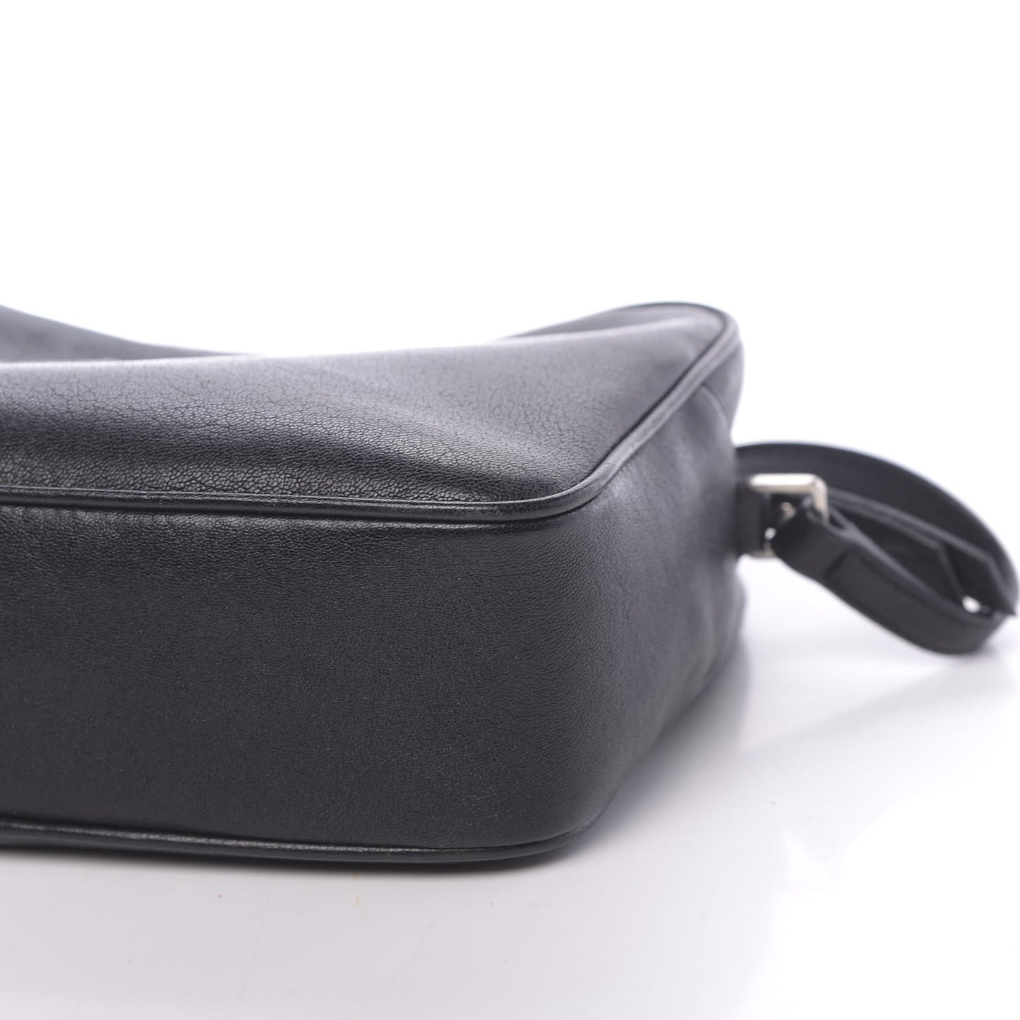 Lambskin Monogram Small Lou Camera Bag Black