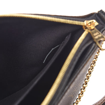 Louis Vuitton Monogram Pallas Clutch Black 7 of 11