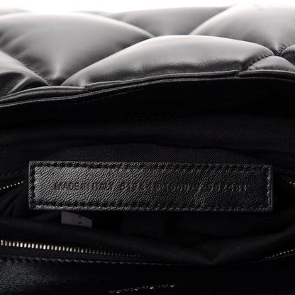 Balenciaga Nappa Calfskin Quilted Large Touch Shoulder Bag Black 13 of 14