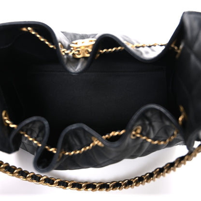Chanel Caviar Quilted Small Chanel 25 Handbag Black 5 of 10