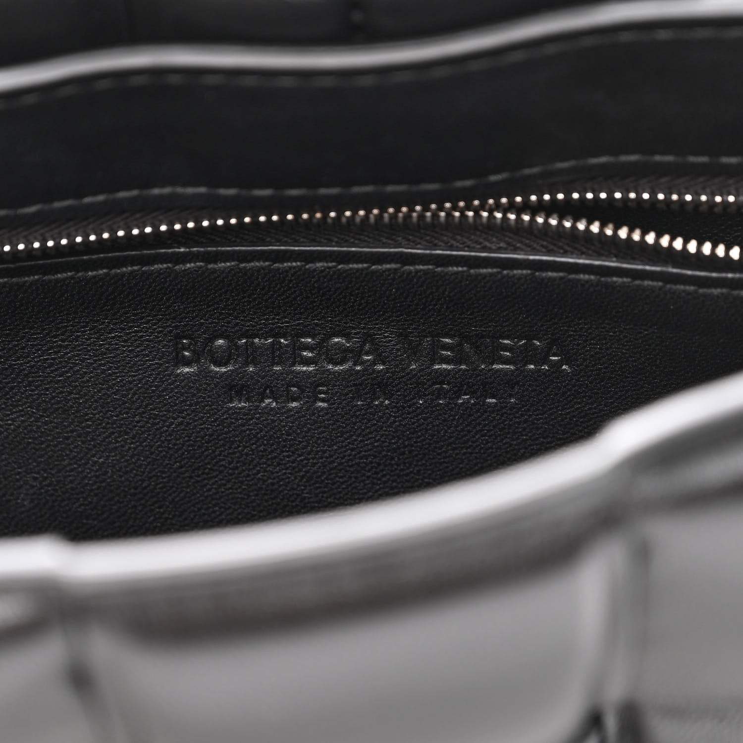 Bottega Veneta Nappa Maxi Intreccio Padded Cassette Crossbody Bag Black 6 of 10