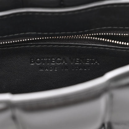 Bottega Veneta Nappa Maxi Intreccio Padded Cassette Crossbody Bag Black 6 of 10