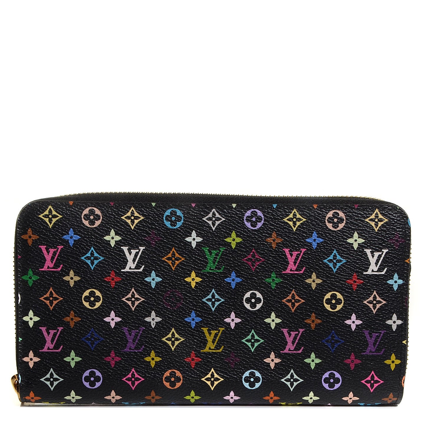 Monogram Multicolor Zippy Wallet Black Grenade