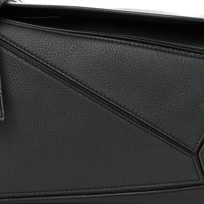 Loewe Calfskin Small Puzzle Bag Black 8 of 11