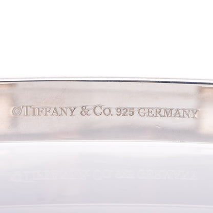 Tiffany Sterling Silver Diamond Point 2-Row Cuff Bracelet 4 of 4