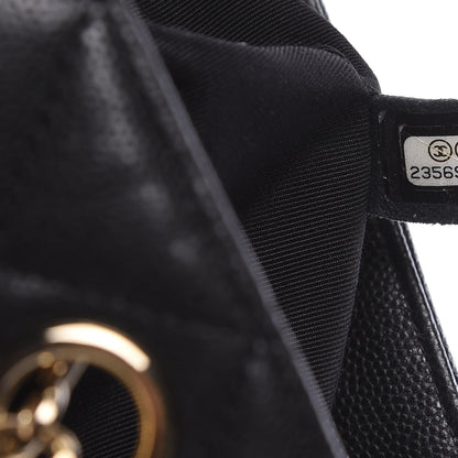 Chanel Caviar Quilted Large Shopping Tote Black 7 of 10