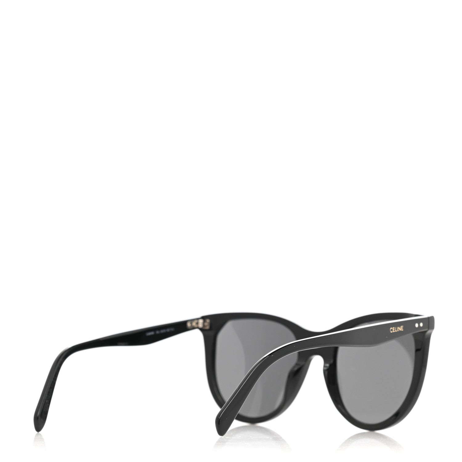 Celine Acetate Cat Eye Sunglasses CL401491 Black 4 of 6