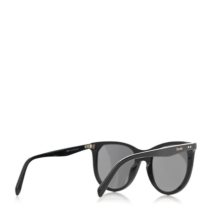 Celine Acetate Cat Eye Sunglasses CL401491 Black 4 of 6