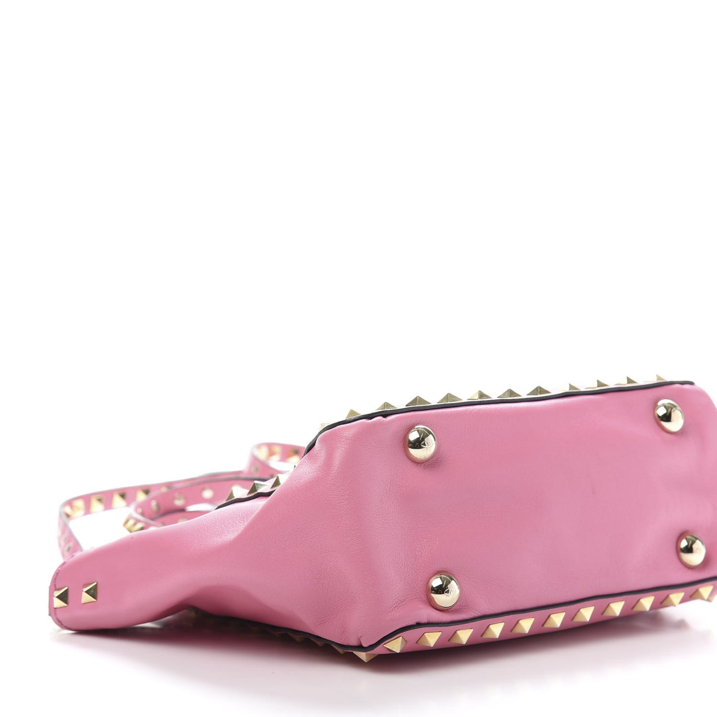 Vitello Mini Rockstud Tote Ninphea