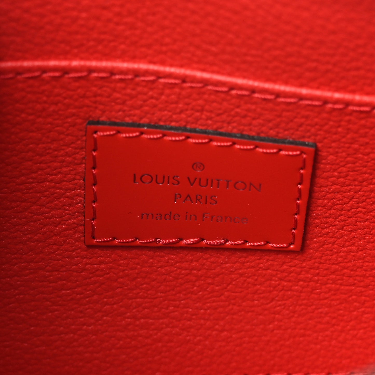 Epi Cosmetic Pouch Coquelicot