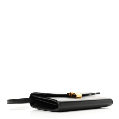 Saint Laurent Calfskin Mini High School Satchel Black 4 of 9