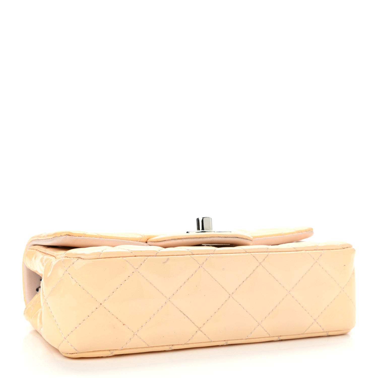 Chanel Patent Calfskin Quilted Extra Mini Flap Pink 3 of 14