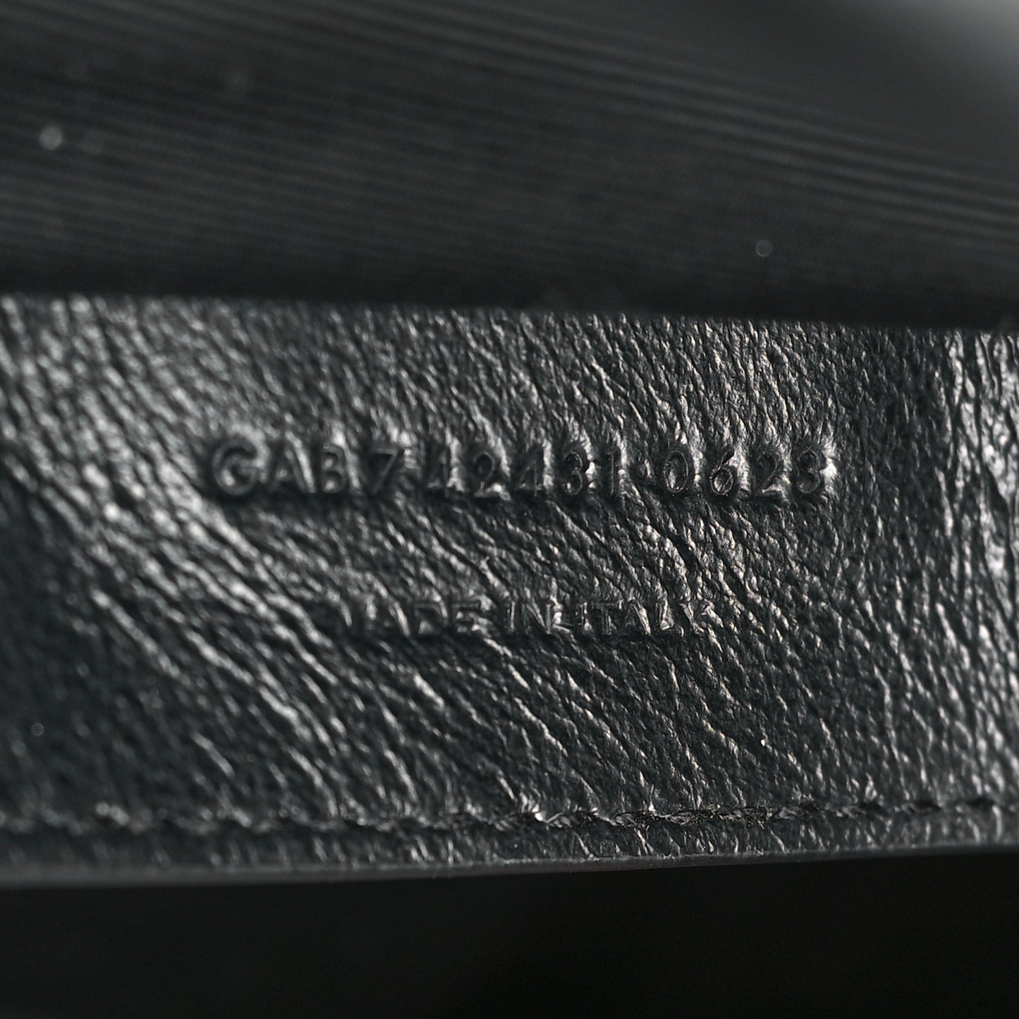 Lambskin Matelasse Monogram Large Jamie 4.3 Black
