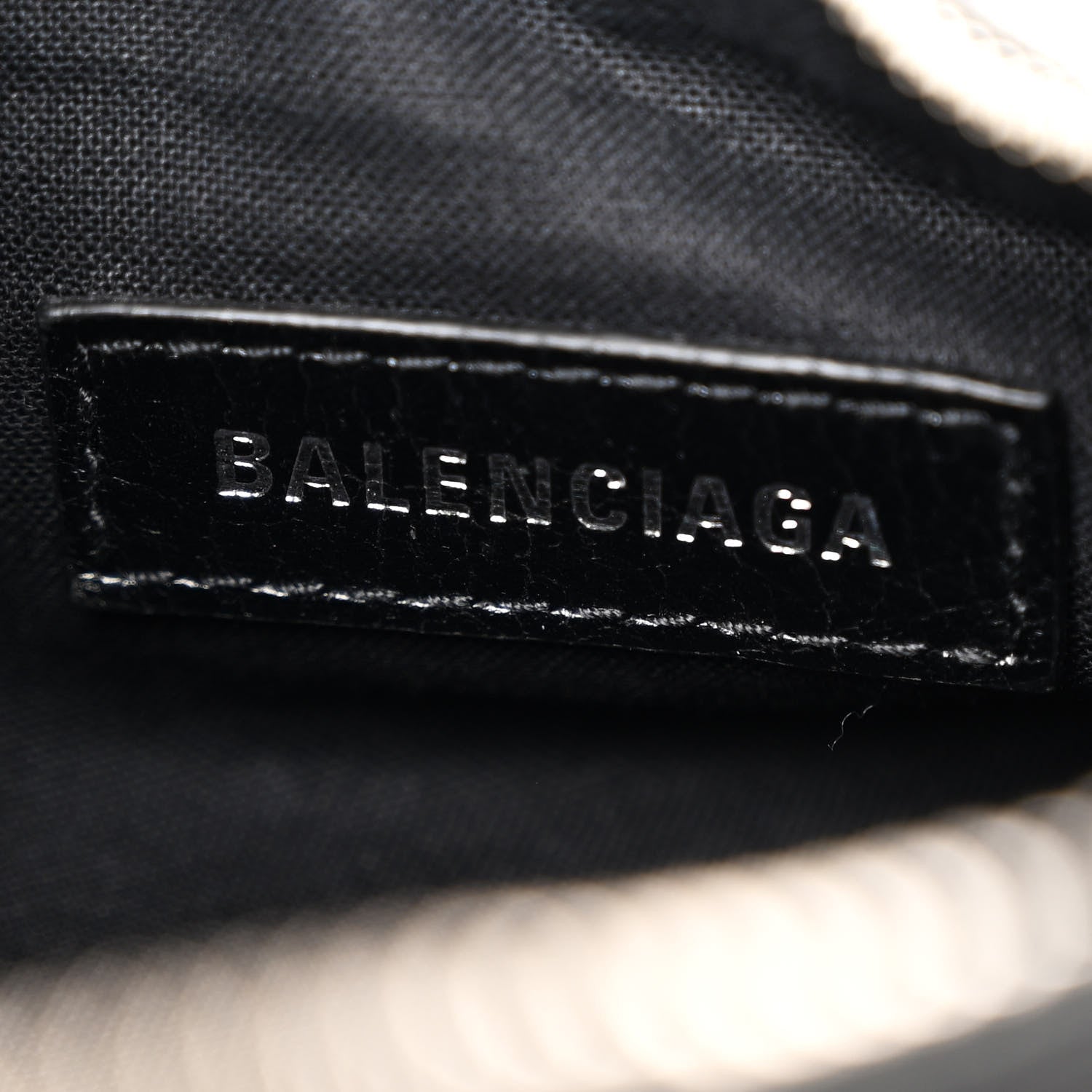 Balenciaga Agneau Arena Le Cagole Shoulder Bag XS Black 7 of 12