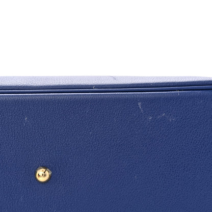 Hermes Taurillon Novillo 1923 Bolide 35 Bleu Saphir 14 of 16