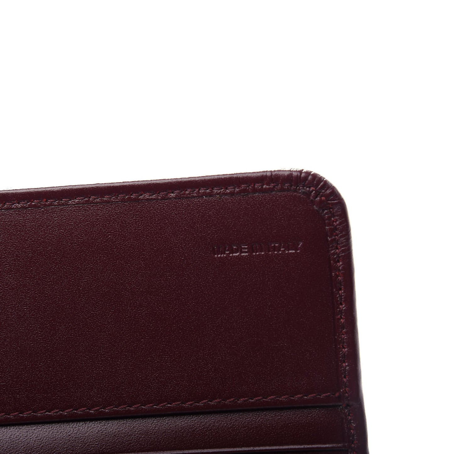 Haymarket Check Penrose Continental Wallet Burgundy