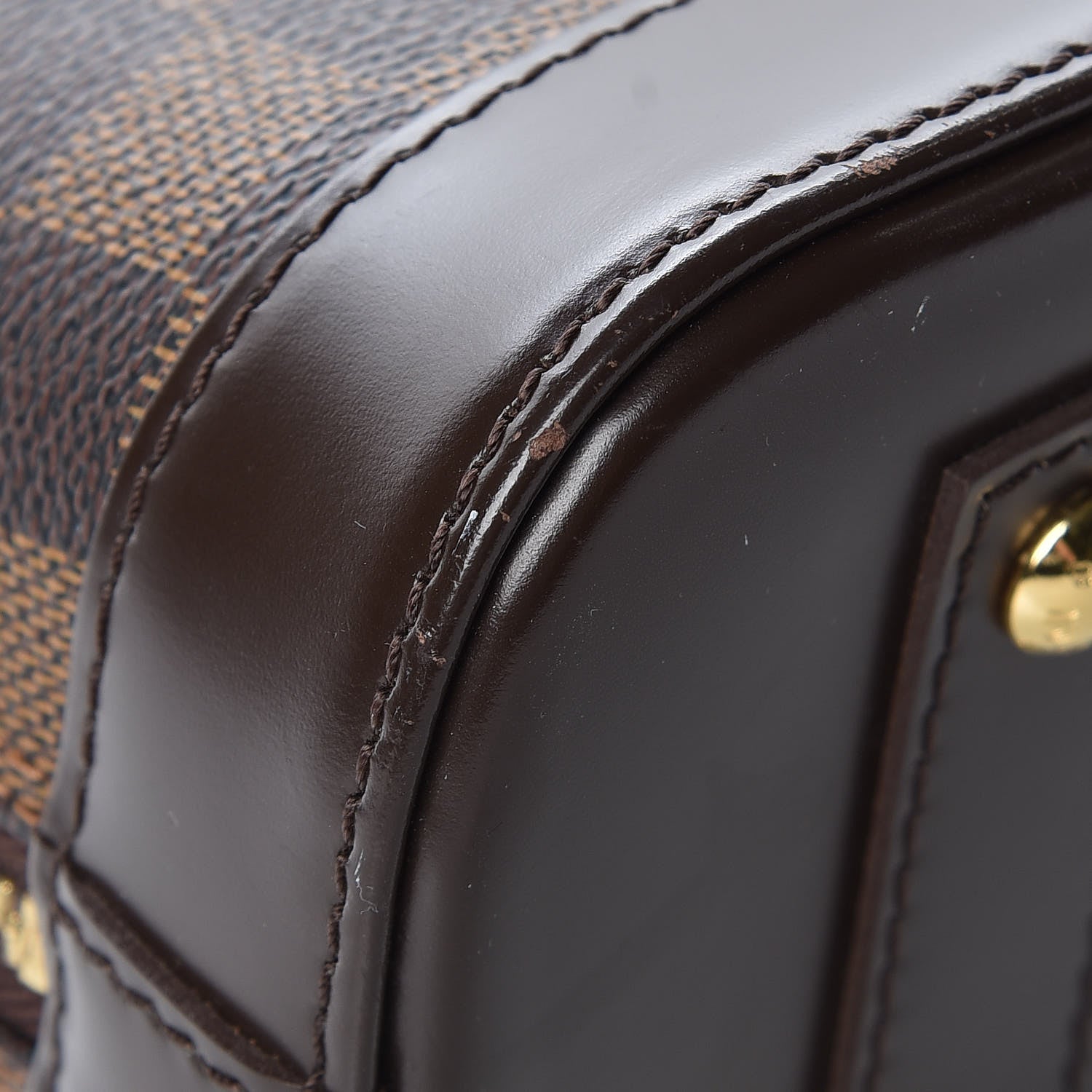 Louis Vuitton Damier Ebene Alma BB 10 of 11