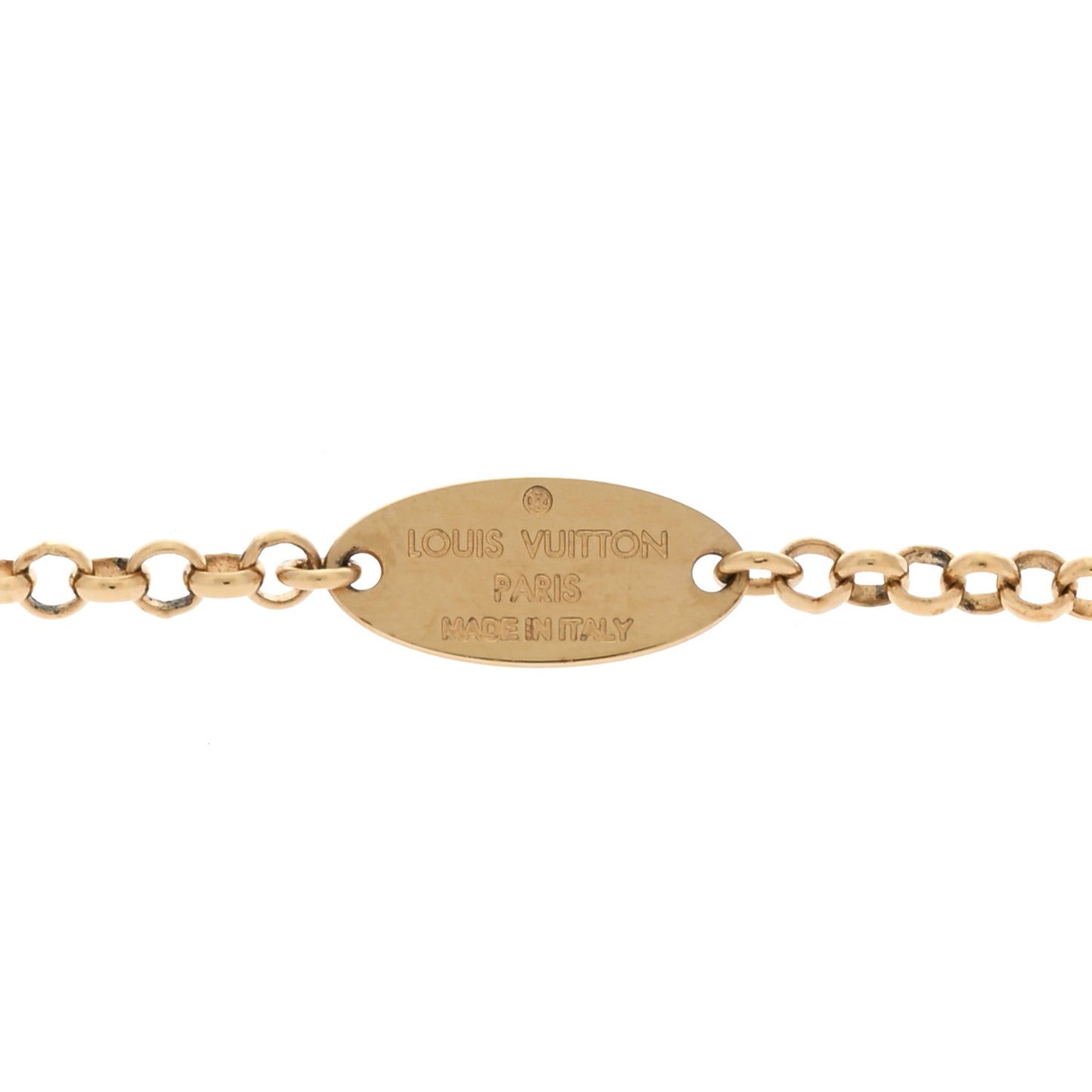 Metal Baby Louise Necklace Gold
