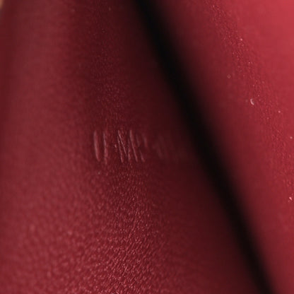 Celine Box Calfskin Medium Classic Box Flap Bag Burgundy 7 of 10