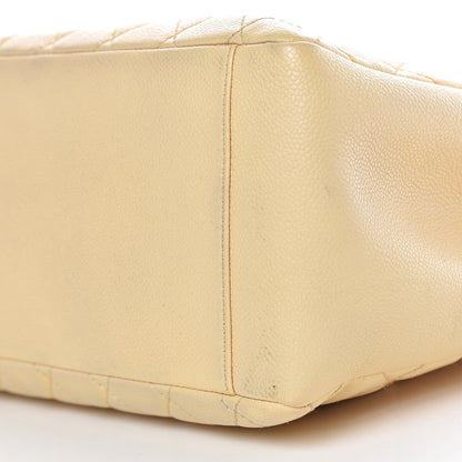 Chanel Caviar Quilted Grand Shopping Tote GST Beige 6 of 24