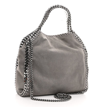 Stella McCartney Shaggy Deer Mini Falabella Crossbody Bag Grey 3 of 9