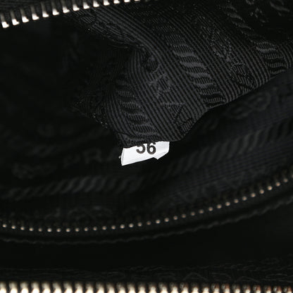 Prada Saffiano Mens Brique Crossbody Bag White Black 8 of 11