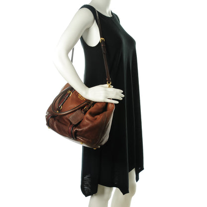 Prada Cervo Antik Shoulder Bag Nocciolo Sfumato 2 of 7