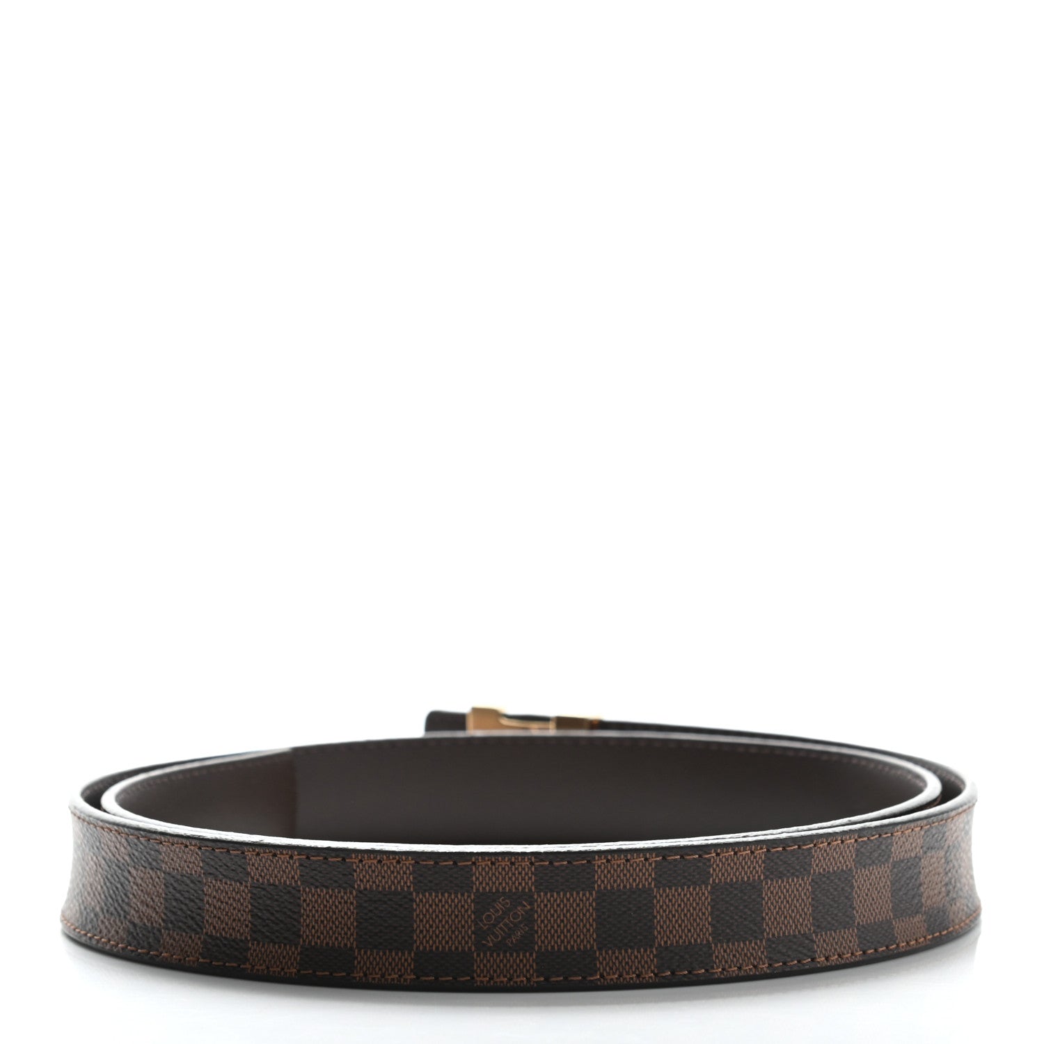 Louis Vuitton Mini Monogram 25mm LV Initiales Belt 85 34 2 of 8