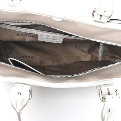 Burberry Canvas Nova Check Tote Beige 5 of 9