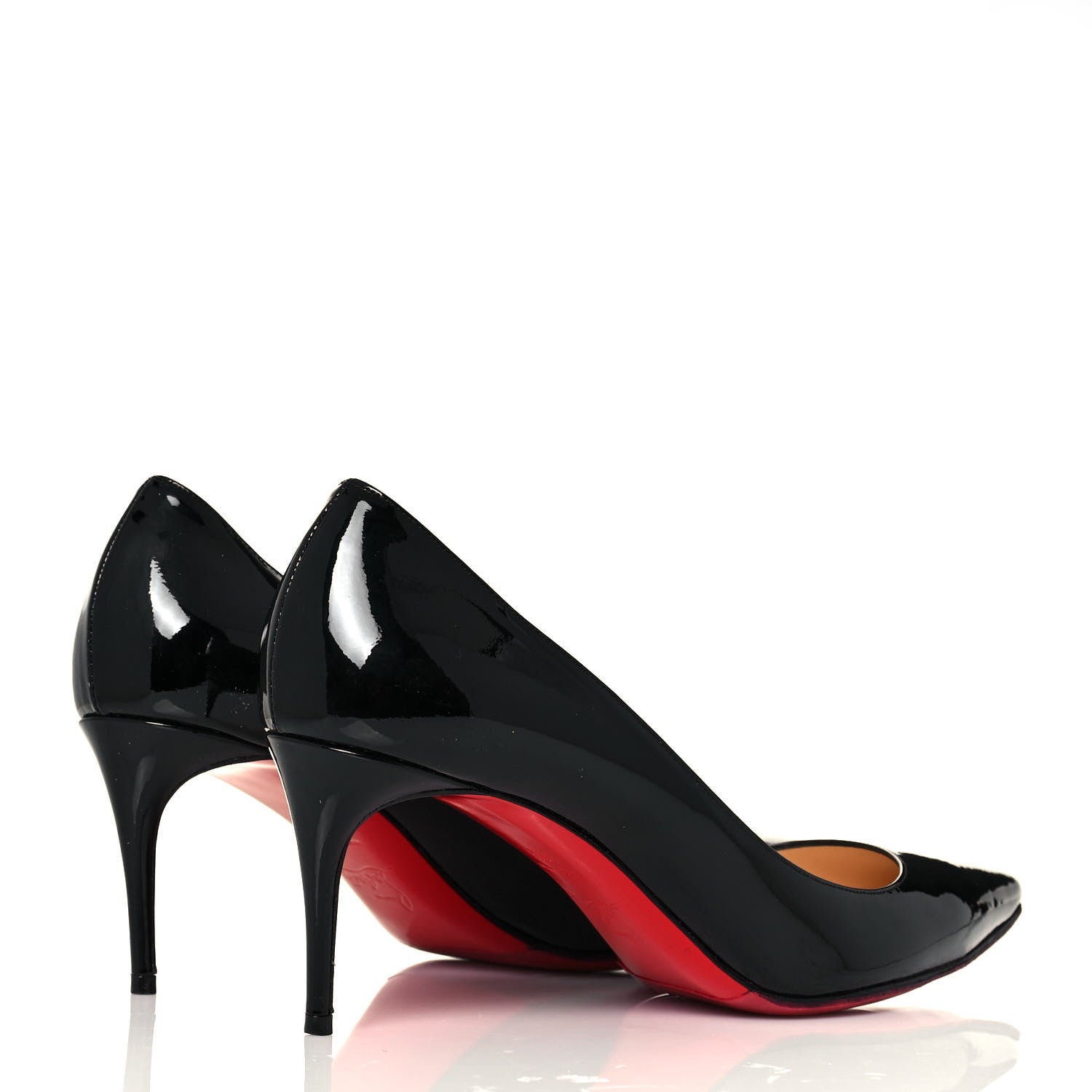 Christian Louboutin Patent Decollete 554 70 Pumps 39.5 Black 4 of 7