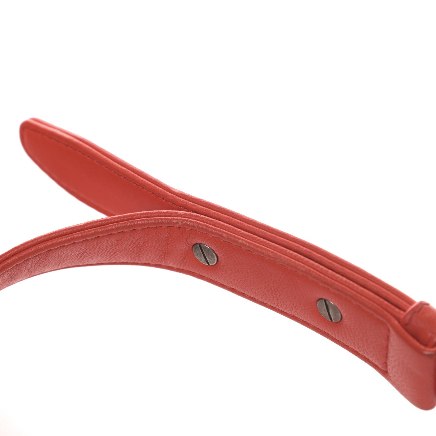 Chanel Wrinkled Lambskin Chevron Quilted Medium Boy Flap Orange 13 of 14