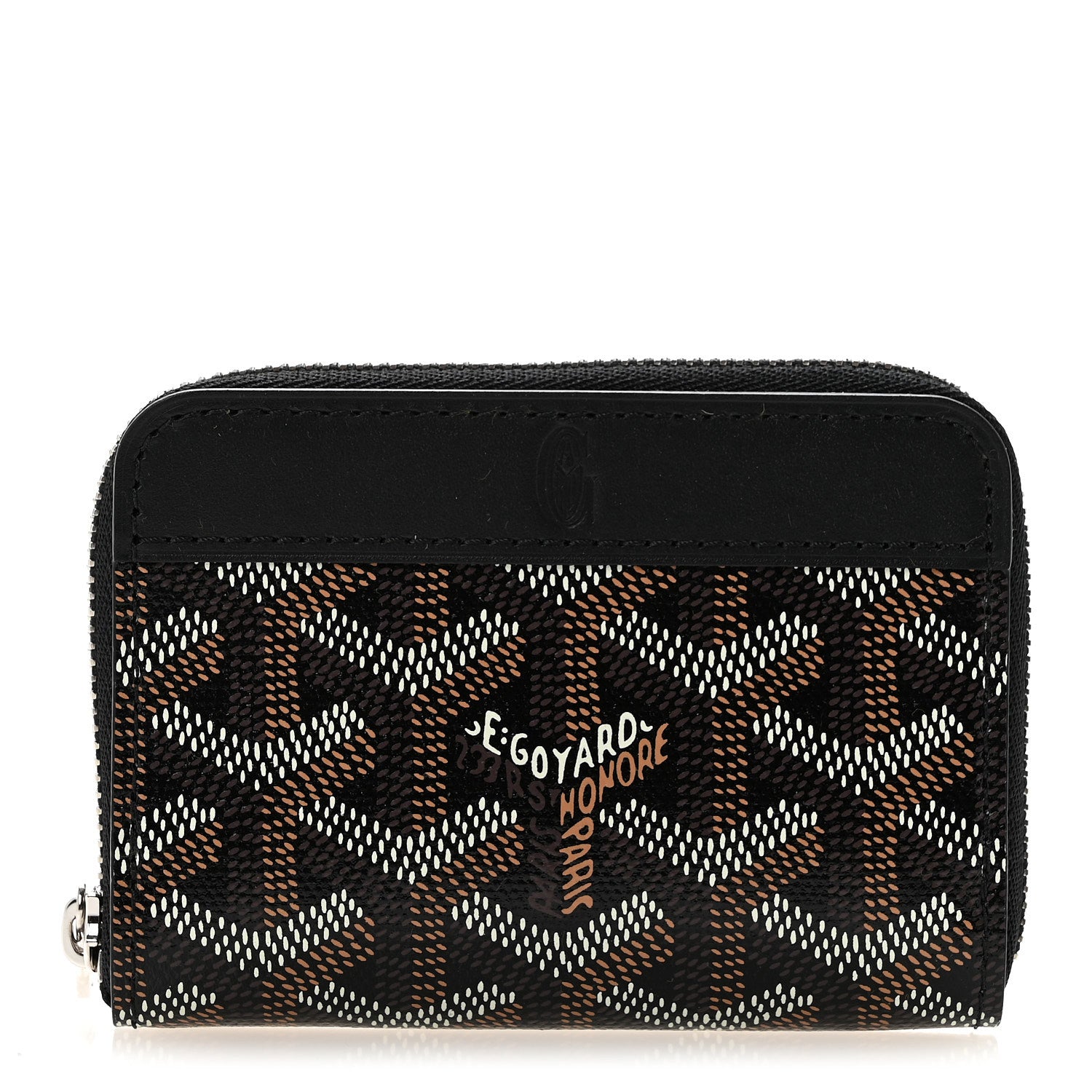 Goyard Goyardine Matignon PM Wallet Black 1 of 8