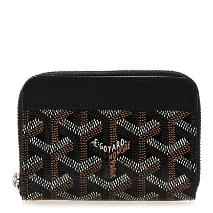 Goyard Goyardine Matignon PM Wallet Black 1 of 8